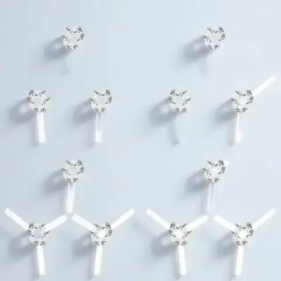 

24Pcs Lampshade Holders Metal Clamp for Table Lamp DIY Fixture Support Buckles Home Restaurant Decor Accessories