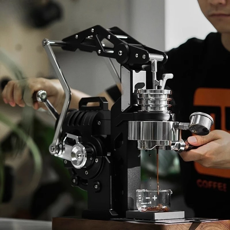 Machine à expresso à manivelle, machine à café de camping portable