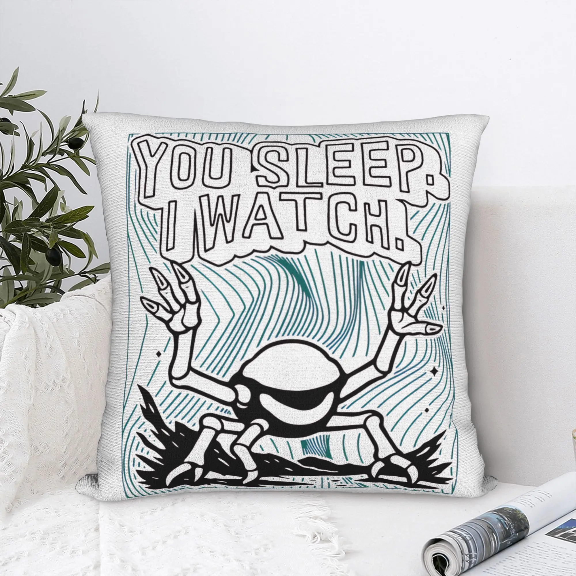 Project Hail Mary Rocky You Sleep I Watch  Pillowcase Polyester Cushion Cover Gift  Throw Pillow Case Cover Seater Zippered