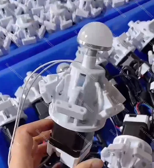 Self-made Mechanical Opening and Closing Flower Machine Device Electric Wedding Road Flower Props Can Be Customized