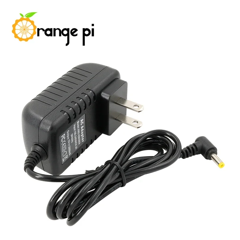 ORANGE Pi 5V/3A แหล่งจ่ายไฟ US ชาร์จ AC เข้าไปในรุ่น DC สำหรับบอร์ด Pi สีส้ม