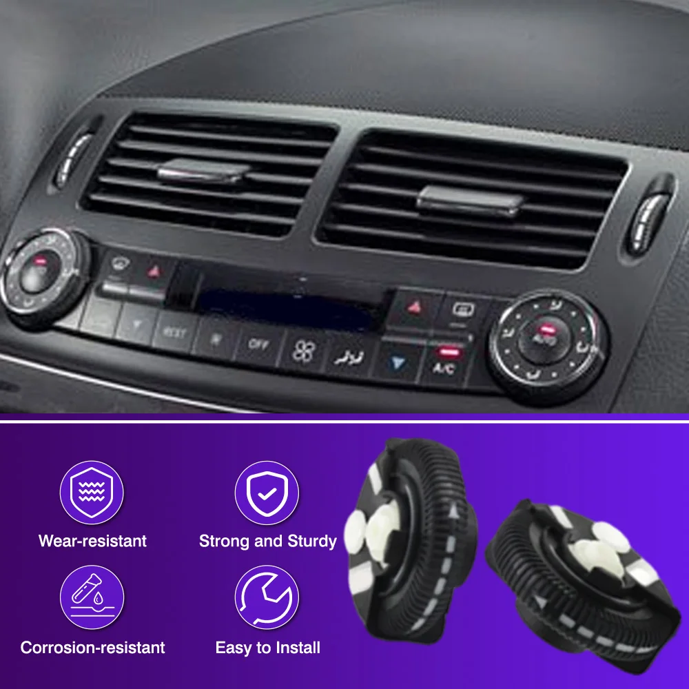 

Middle Air Conditioning Vent Rolling Wheel for Mercedes-Benz CLS Class W219 2007-2009 21183000547241