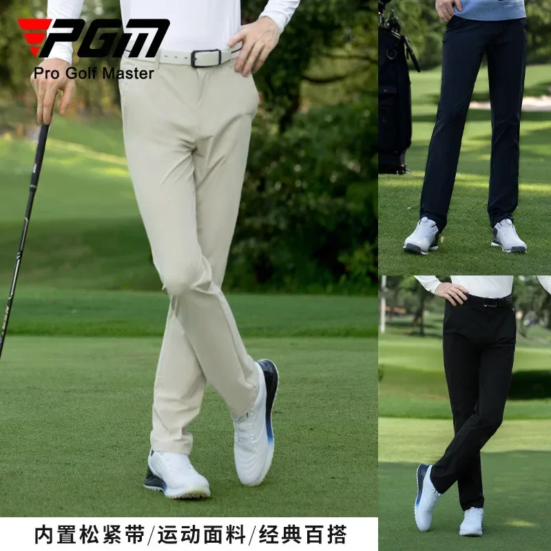 BestPGM Golf Clothing Men's Trousers, Elastic Comfort Waist Elastic Casual Versatile Pants Sweatpants