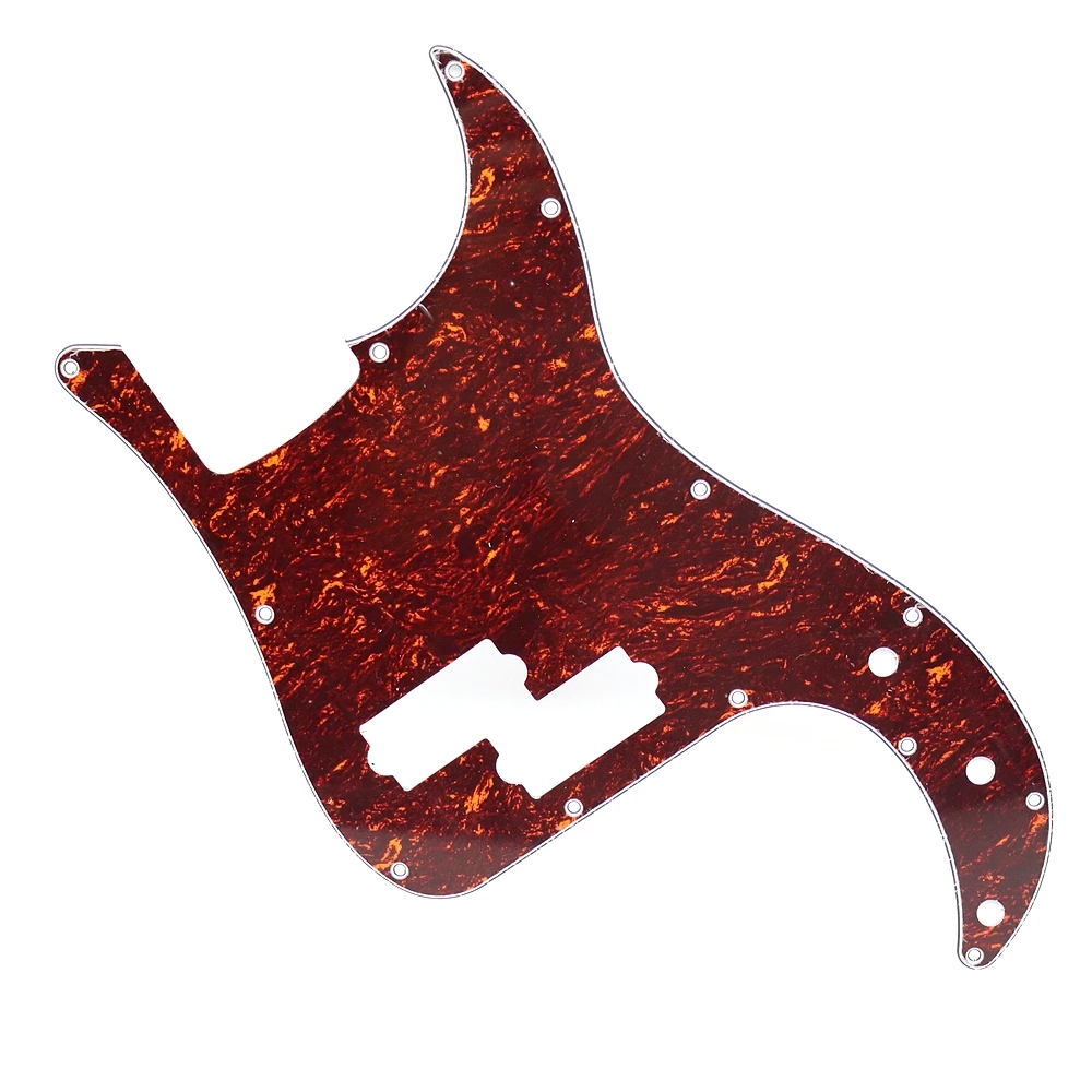 E-Gitarren-Schlagbrett aus 3-lagigem PVC, Schlagbrett für PB-Bassgitarre, 13 Löcher mit Schrauben – Detail 28