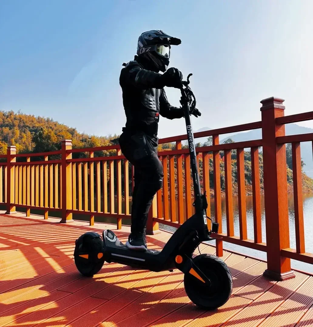 Scooter elétrico para adulto, motor duplo, velocidade máxima de 43 milhas, longo alcance de 50 milhas, 11in, 2400W