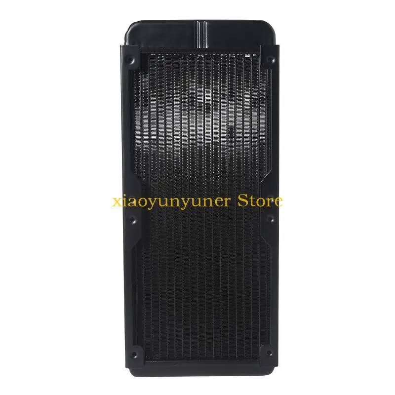 P9JB G1/4 Thread 240mm PC Water Heat Exchanger Computer Aluminum Heat Radiator Heat Sink for Computer Water Cooling System