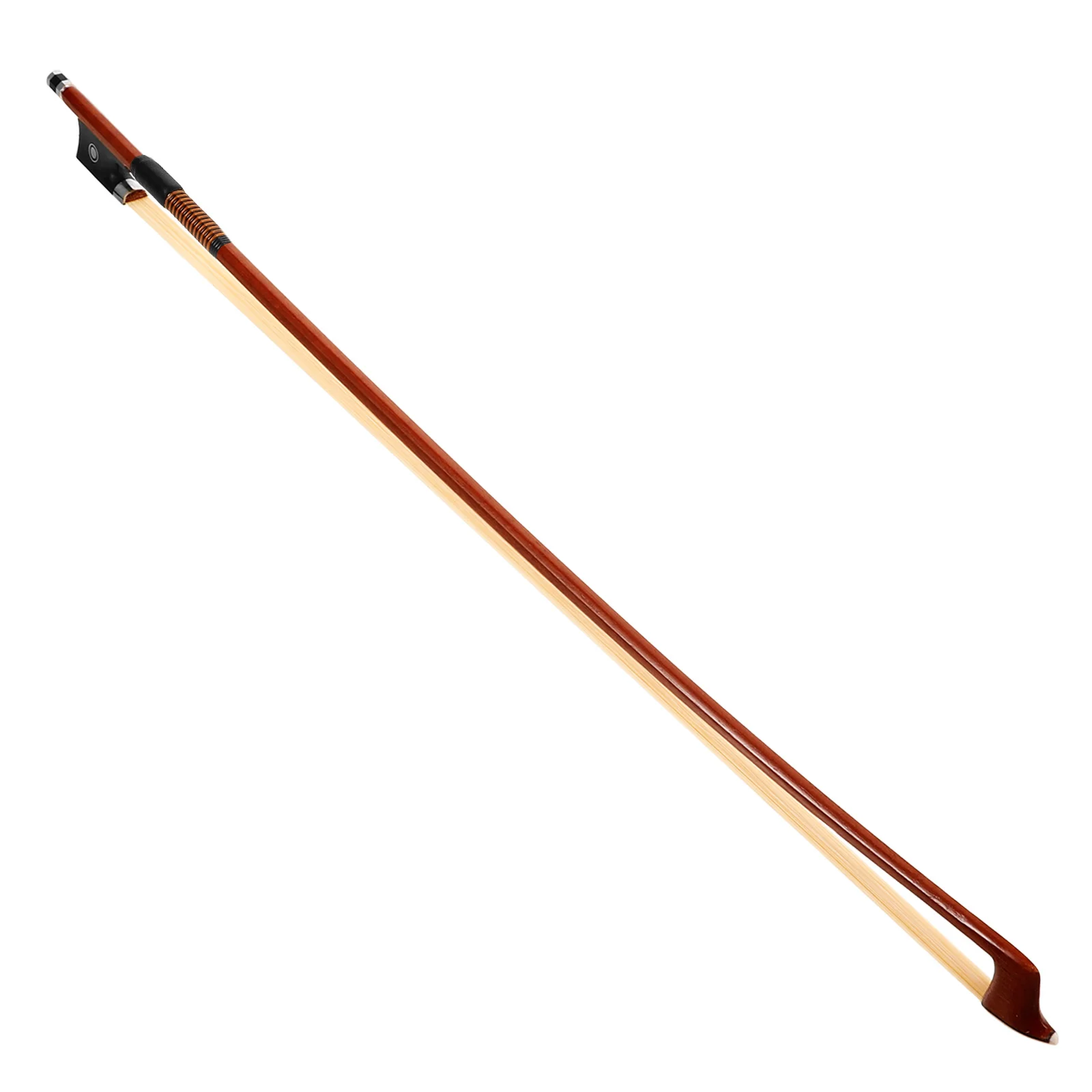 

Violin Bow Replacement Natural Horsetail Hair Straight Wood Bow for Students and Pros Loud Clear Tone Violin Instrument Parts