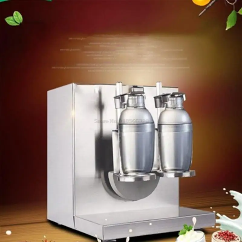 Double head Bubble boba tea beverage Milk shaking machine Shaker 220V/110V 400r/min LJY120-2 Commercial Food Processors