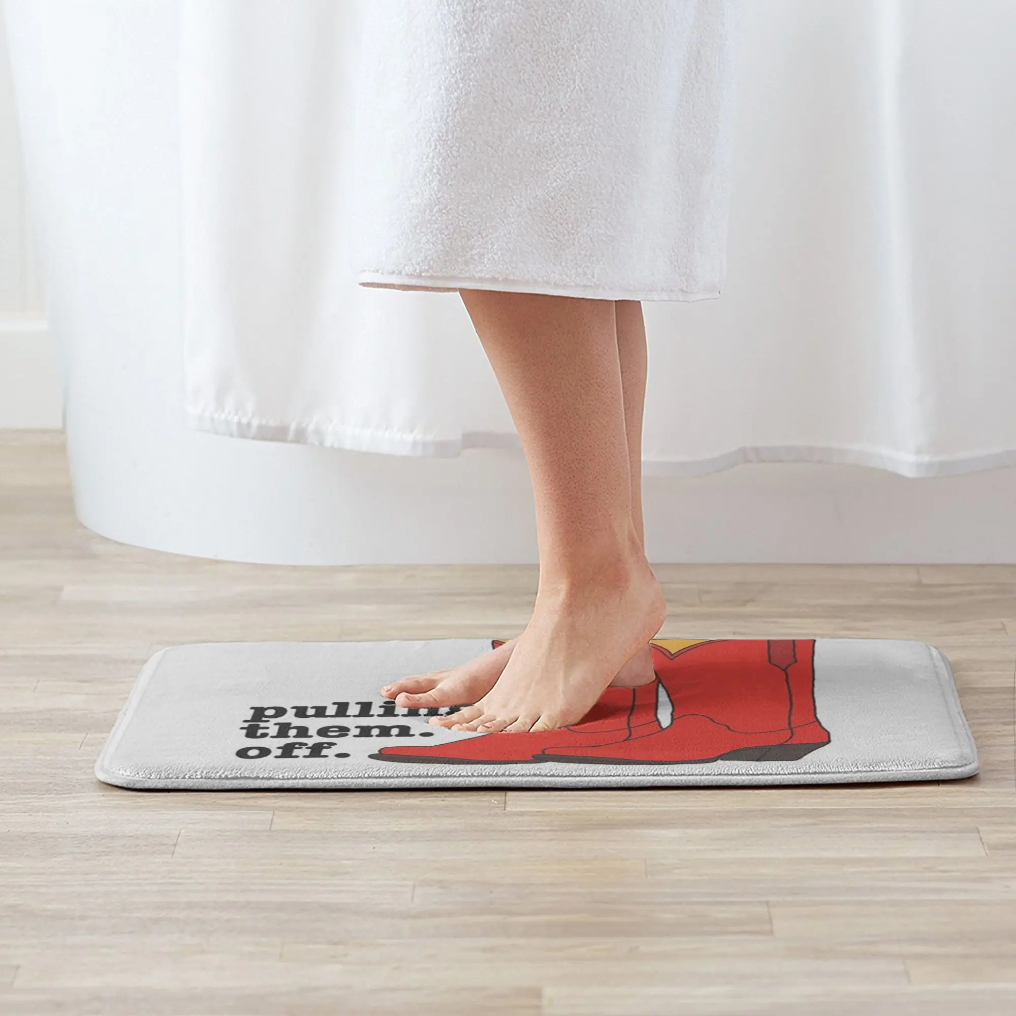 أحذية رعاة البقر تيد من How I Met Your Mother غير قابلة للانزلاق ممسحة أرضية سجادة لمدخل المطبخ وغرفة النوم المنزلية وسادة القدم