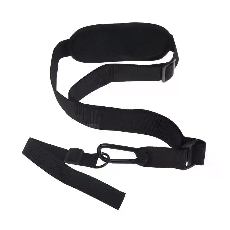Adjustable Brush Trimmer Shoulder Straps Thickened Nylon Padded Belt for Lawn Mower Outdoor Weeding Tasks