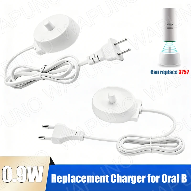 Electric Toothbrush Adapter Replacement Charger Base for Oral-B Braun Inductive Charging Dock for D12 S12 D10 D16 D17 OC18 OC20