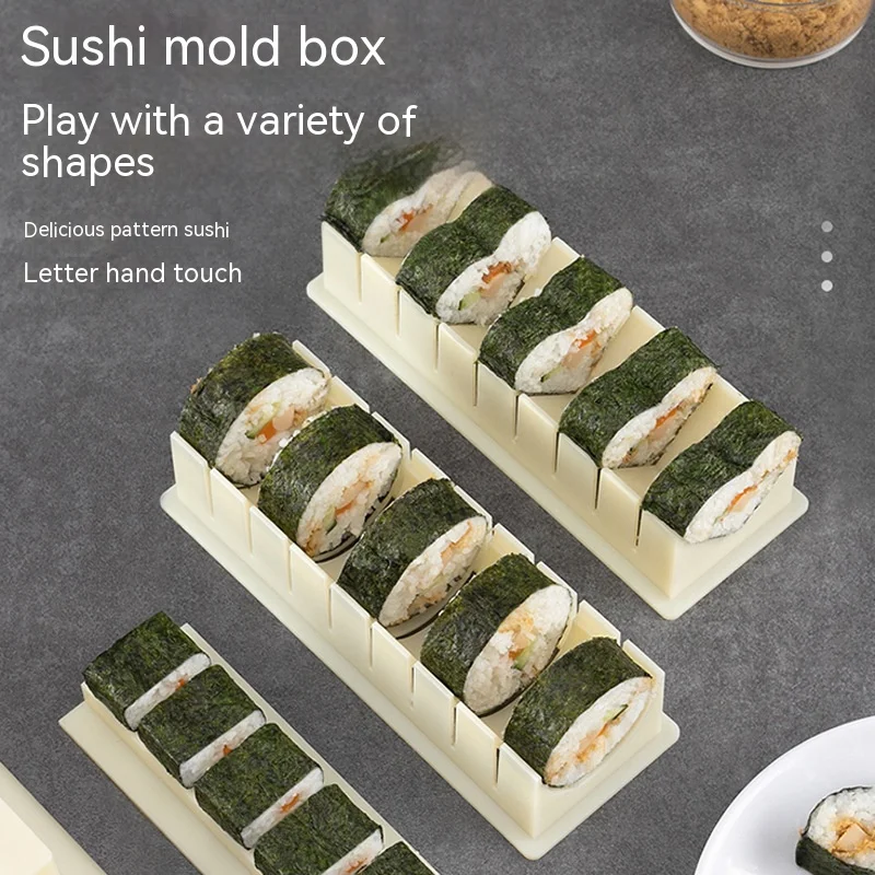 Sushi Making Kit Sushi Making Tool for Beginners & Pros Makers Kitchen Accessories Sushi Make Rollers DIY Gadgets Rice Mold