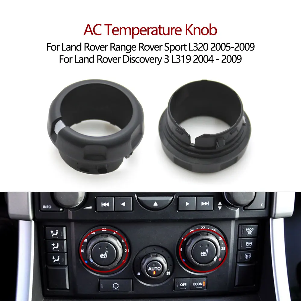 Auto-Konsolen-Drehknopf für Lautstärke, Klimaanlage und Temperatur, Radio-Drehregler für Land Rover Range Rover Sport L320 Discovery 3 L319 Freelander 2 – Detail 8