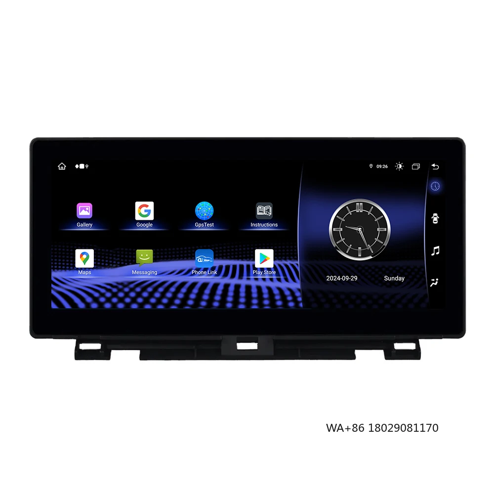 

Wireless Carplay Android Auto 10.25'' Touch Screen for Lexus CT 2011-2019 Multimedia Radio Receiver Head Unit