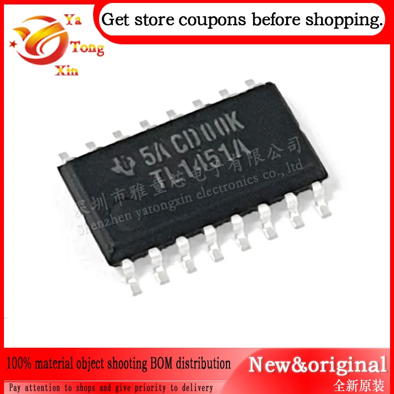 10PCS TL598CDR TL441CNSR TL1451ACNSR TL1451A SOP16 Operational Amplifier Chip Price Asked Salesman On The Same Day Shall Prevail