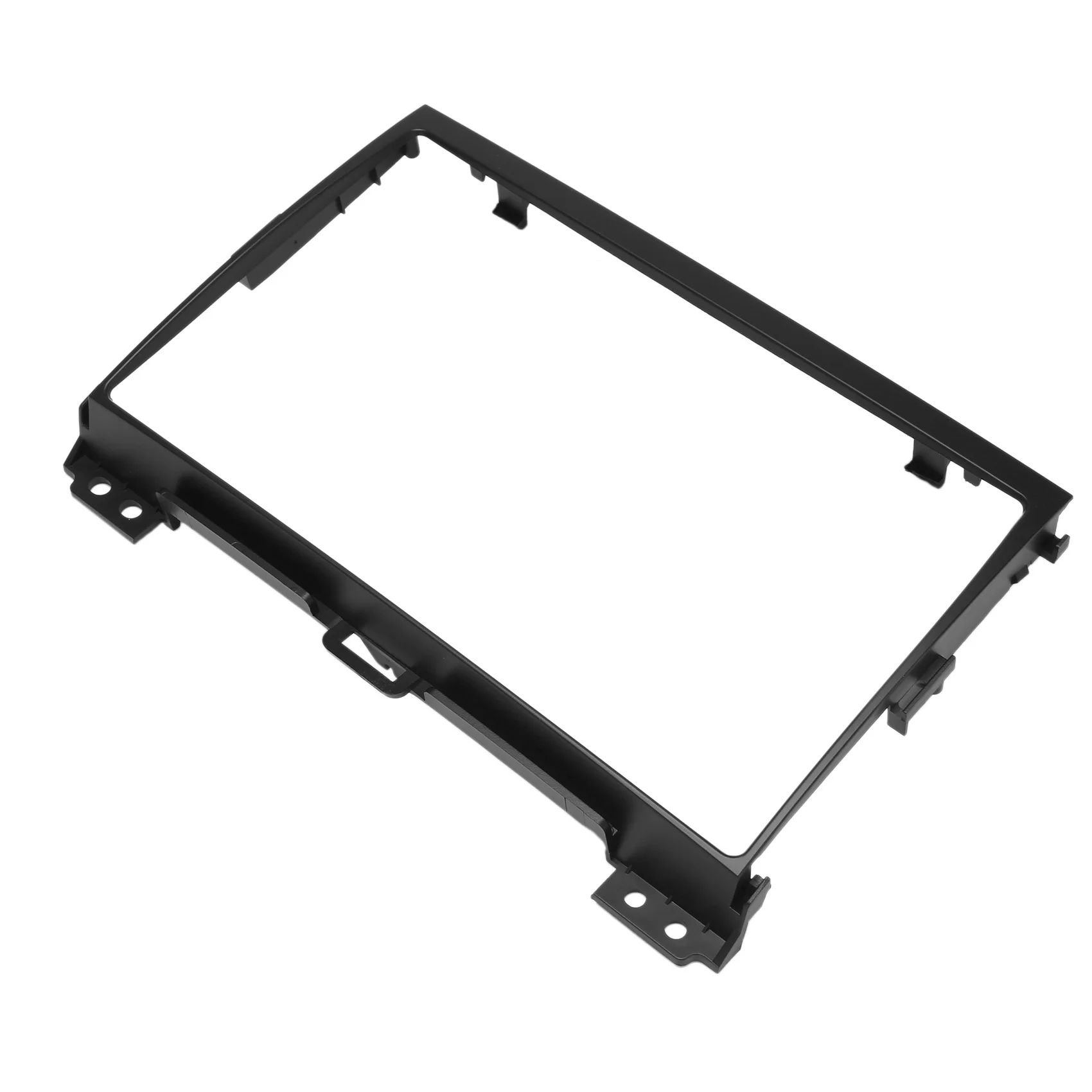 #745Q Car Radio Fascia for Toyota Prado 120 J120 DVD Stereo Frame Plate A (Black)