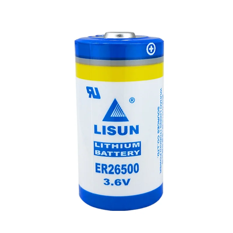 LISUN ER26500 C Disposable Lithium Battery Water Meter Gas Flow Meter PLC Industrial Control IoT Non-rechargeable