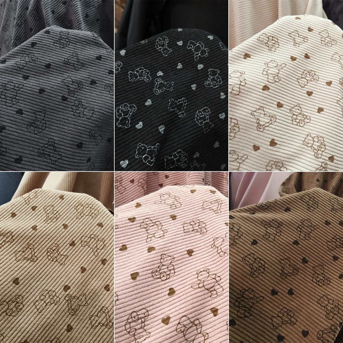 tecido-de-veludo-cotele-fino-com-estampa-de-coracao-de-urso-em-desenho-animado-para-tiaras-elasticos-de-cabelo-e-cabedais-de