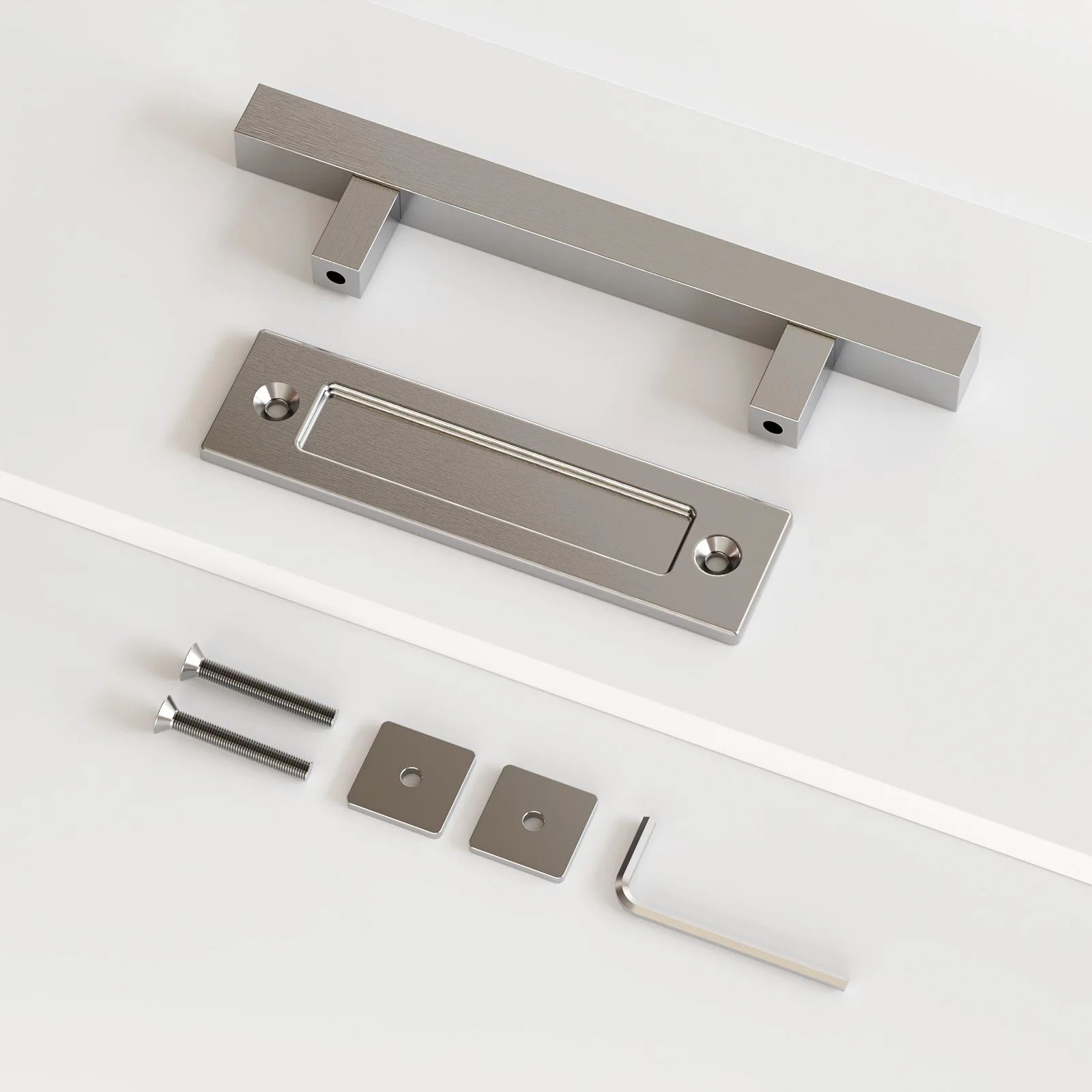 

Minimalist Stainless Steel Door Handle for Indoor & Outdoor Sliding Wood Doors