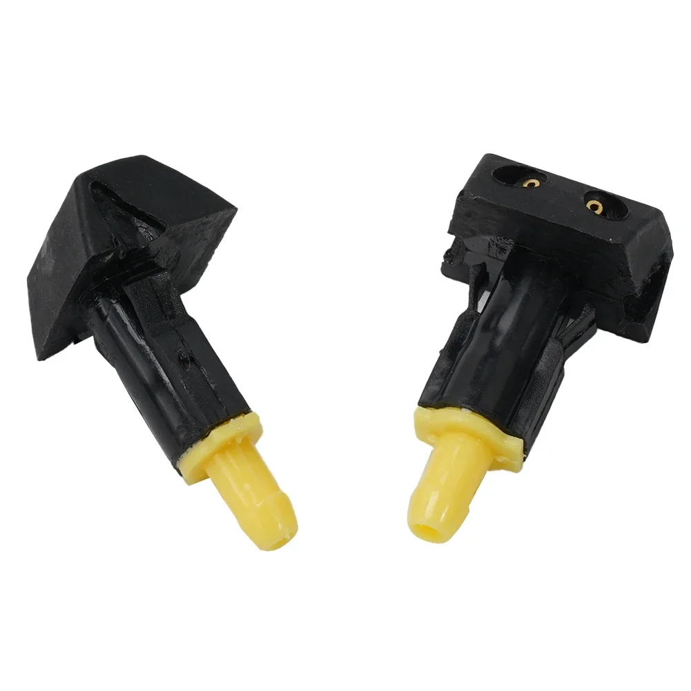 2pcs Car Windshield Washer Water Jet Spray Nozzle For Nissan TIIDA Windscreen Washer Nozzle Sprayer Auto Accessories