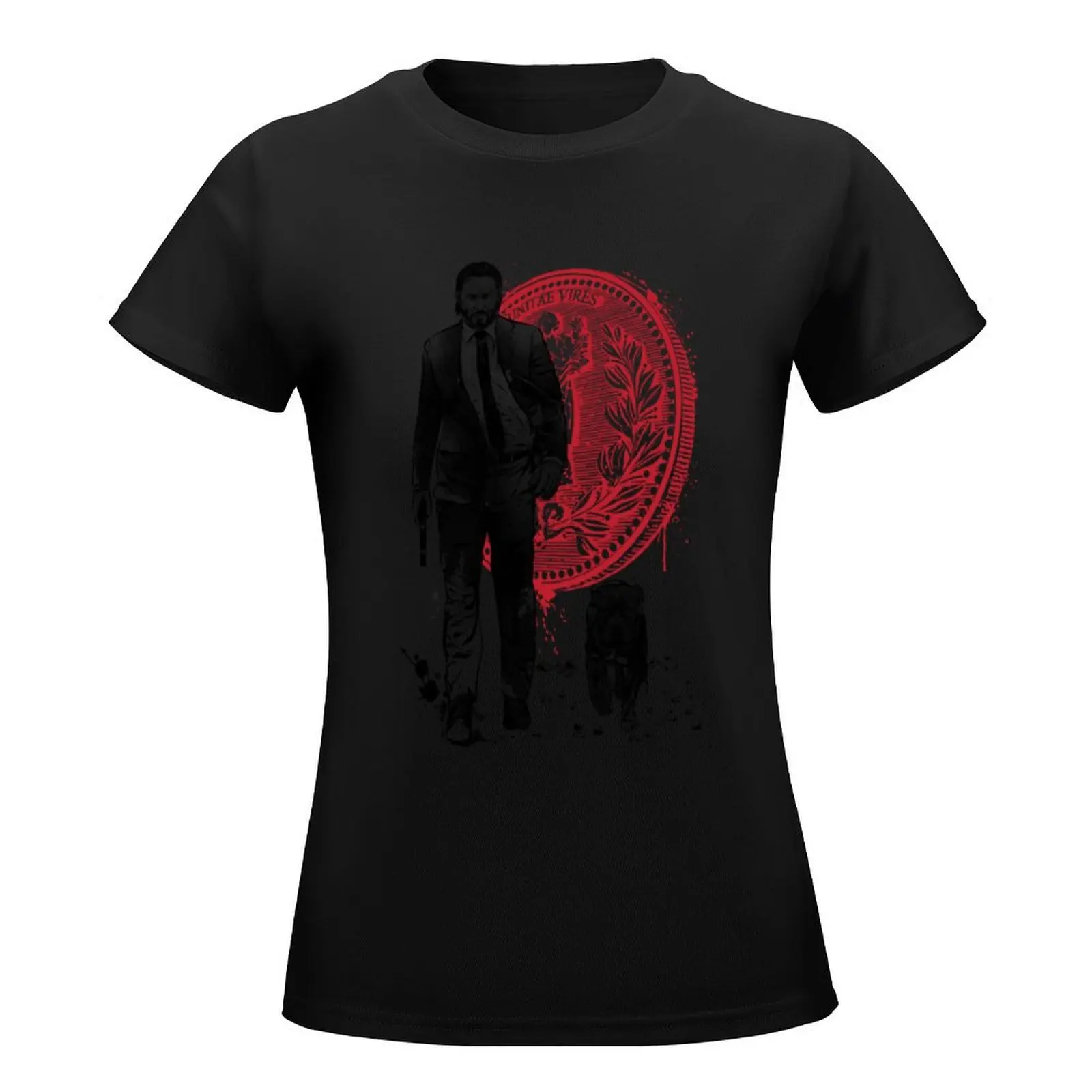 John Wick T-Shirt anime clothes tops cute clothes Women clothing