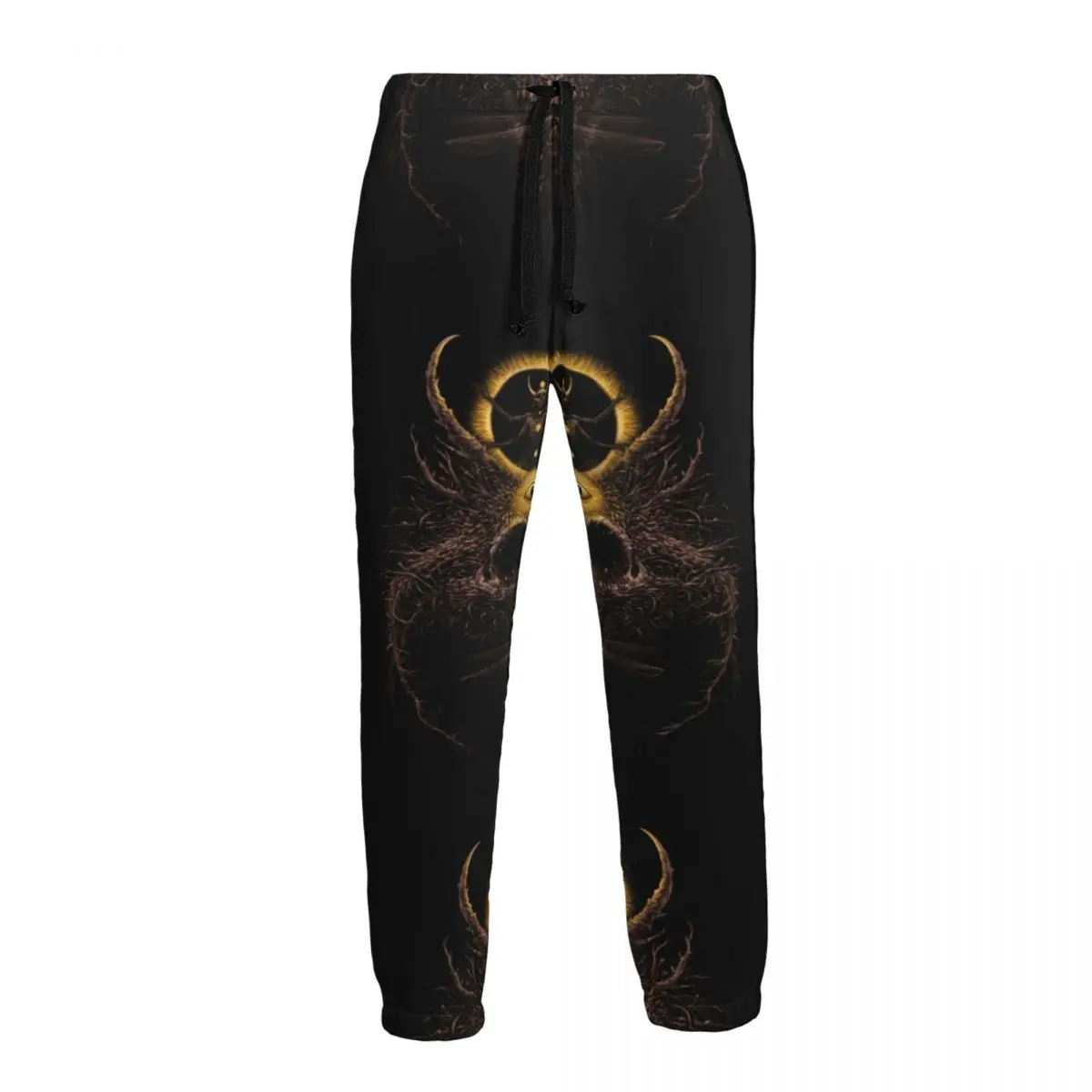 Men Sports Pants Male Casual Loose Trousers Forest Psychedelic Tree Roots Skull Sportpants