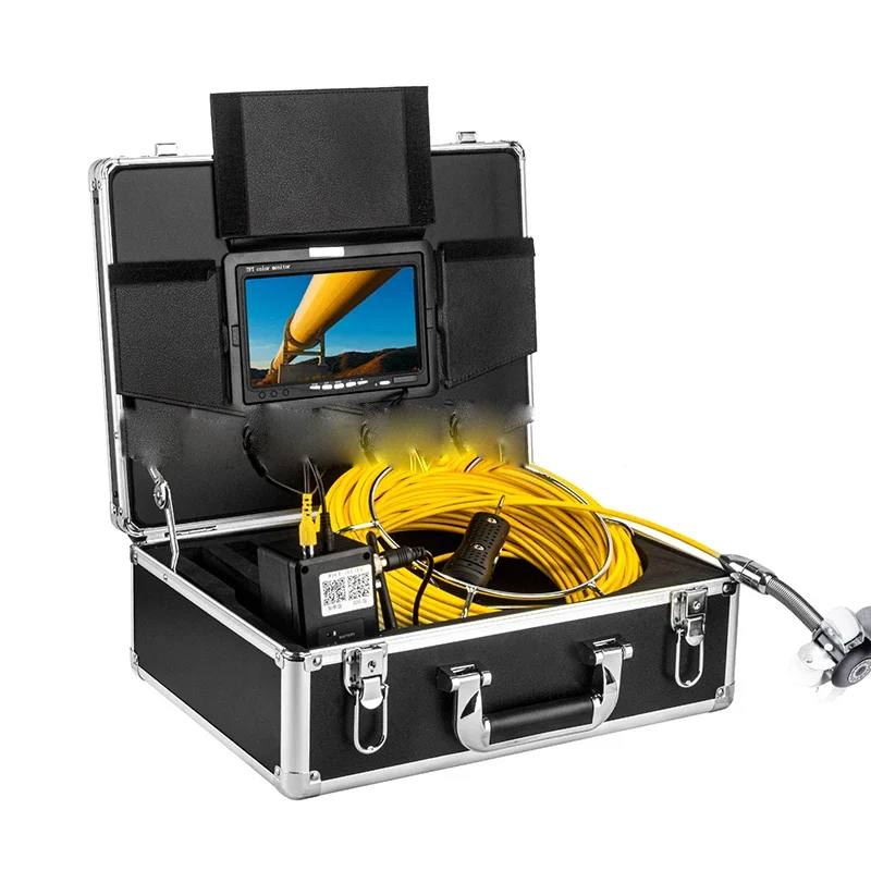 Factory Best-Seller20/30/50M HD Pipeline Sewer Camera Lens 23/38/90MM IP67 Industrial Endoscope 7 Inch Screen Tube Inner