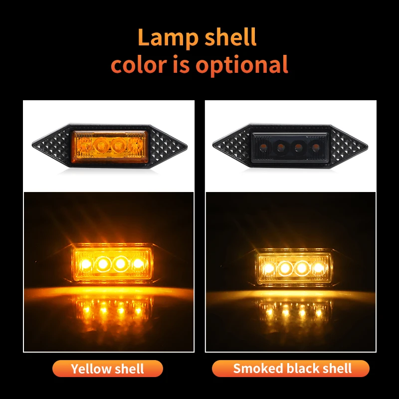 

Border version of the new Tank 300 - small yellow light in the front grille, daytime running lights, warning lights, and grille