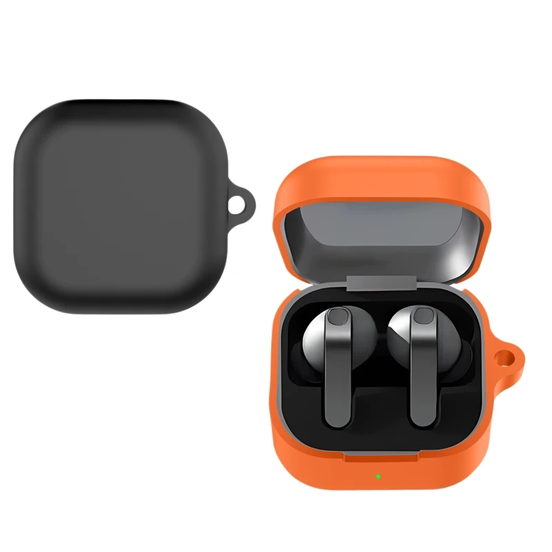 

Silicone Case Cover Protective Shockproof Protector Headphone Accessories with Hook for Galaxy Buds4/ 4 Pro