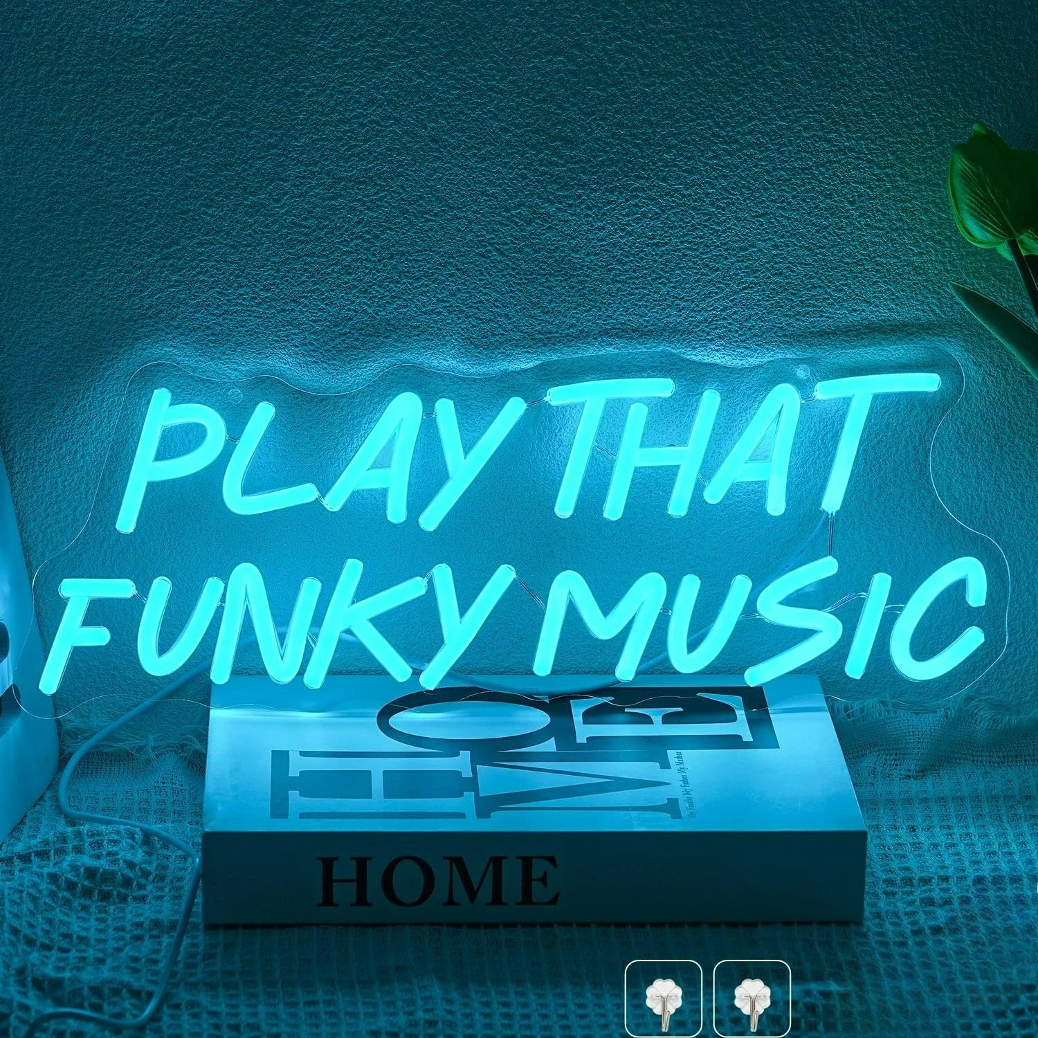 

Play That Funky Music Neon Sign for Wall Decor Neon Light Powered LED Light Sign for Bedroom Club Party Bar Men Cave Music Room