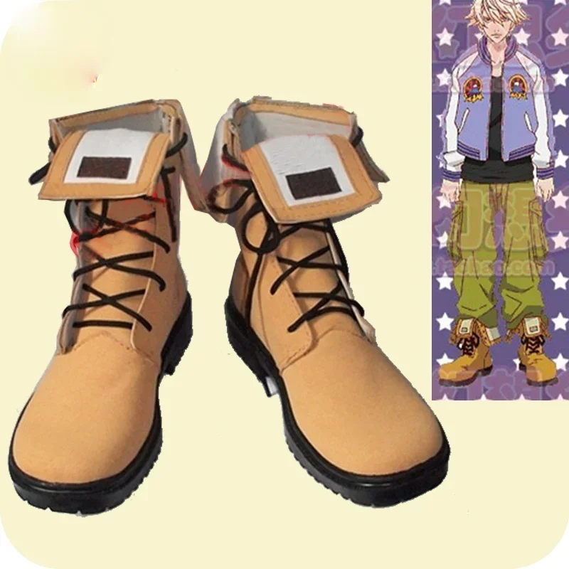 

TIGER & BUNNY Ivan Karelin Anime Characters Shoe Cosplay Shoes Boots Party Costume Prop