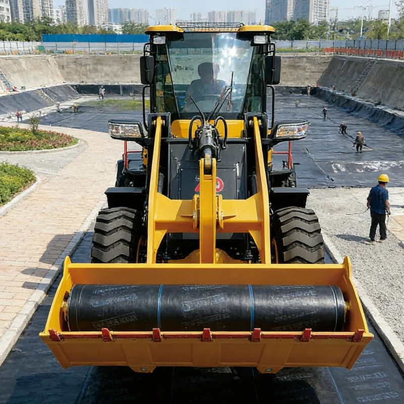Customized Large Wheel Loader New Model Engine Front End Diesel Backhoe  Loaders Six-cylinder Wheel Loaders With Diesel Engine