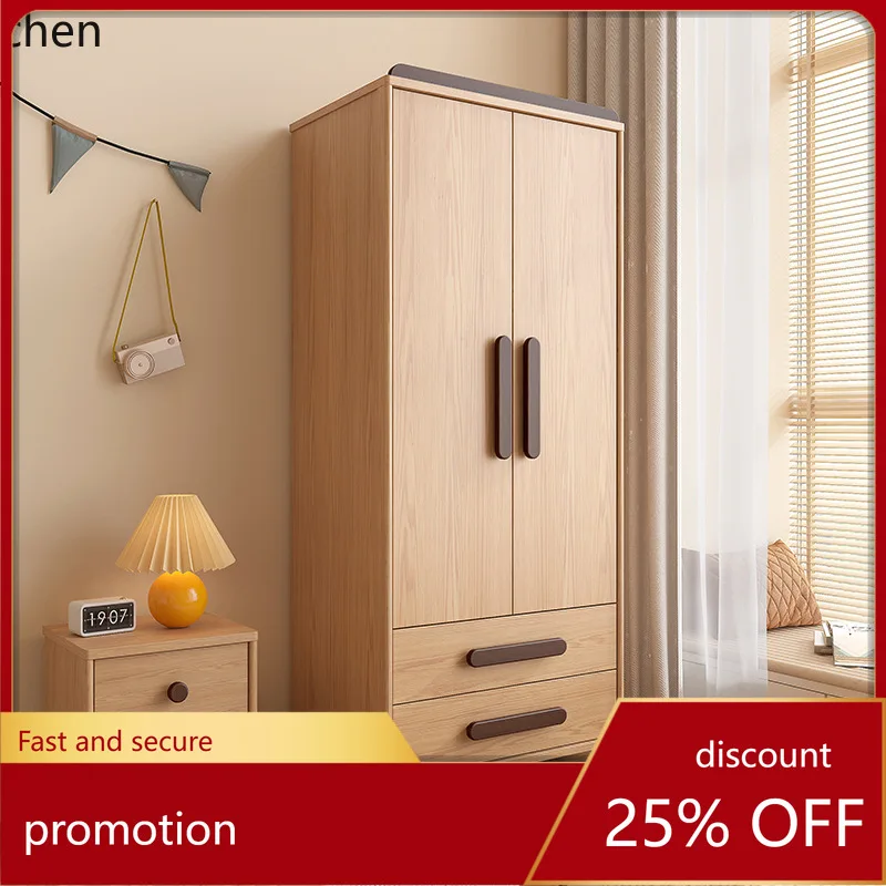 ZML Wardrobe Modern Simple Two-Door Three-Door Swing Door Wardrobe Large and Small Apartment Combination Wardrobe