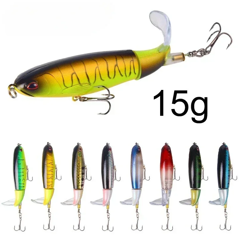 Artificial bait for fishing, hard lure, popperlure, 10cm, 11cm, 14cm, 1 pc