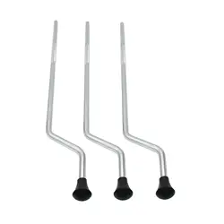 3x Floor Tom Drum Legs Hardware Support Rack Tom Stand Drum Parts Percussion Parts