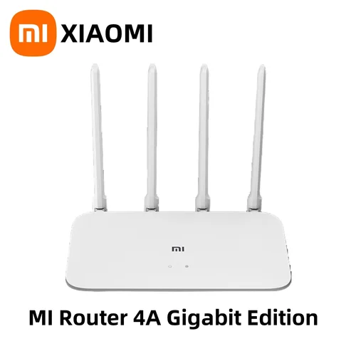 XIAOMI Mi Router 4A versión Gigabit AC1200 2,4 GHz 5GHz WiFi 1167Mbps repetidor 128MB DDR3 extensor de red de 4 antenas de alta ganancia