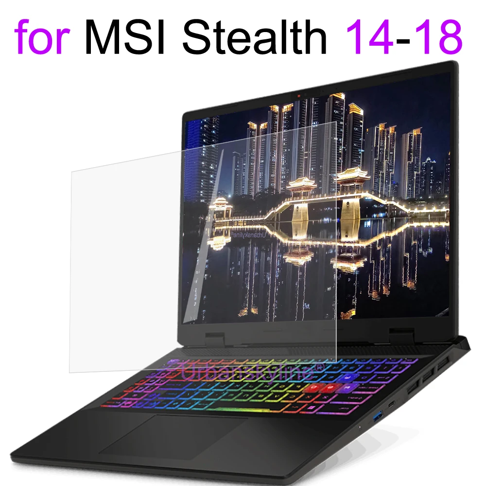 Screen Protector for MSI Stealth 14 15M 16 A16 18 AI A18 A3XW A1V A2HW A13V A2XW 15.6 HD Clear Guard Matte Frosted Skin Film