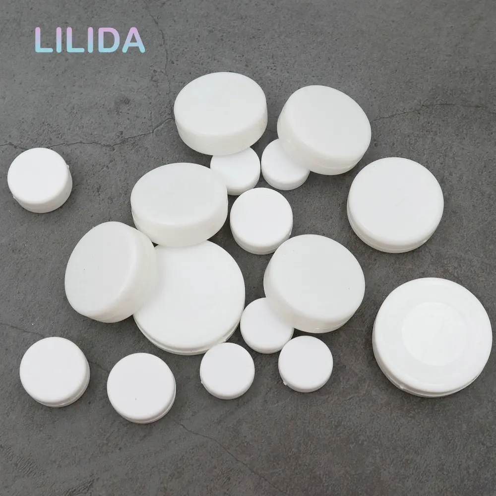 30/50/100Pcs Rattle Box White Plastic Rattles Repair Fix Plush Toy Noise Maker Insert Pet Baby Bell Squeaker Pet Dog Accessories