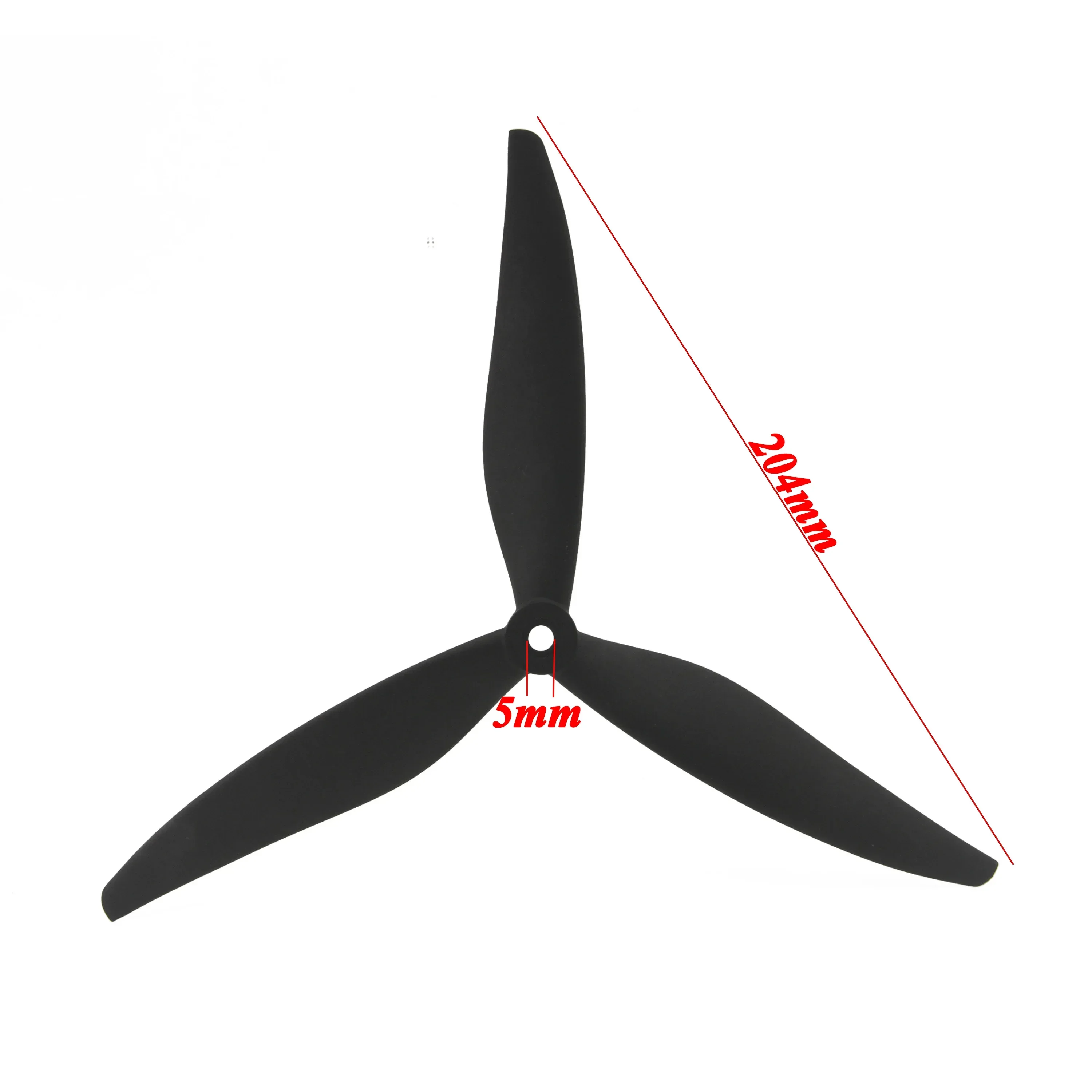 NEEBRC 2Pairs 8040 8X4X3 8inch 3-Blade CW CCW Low Noise Propellers for RC Plane Quadcopter X-Class Cinelifter Mark4 FPV Drone