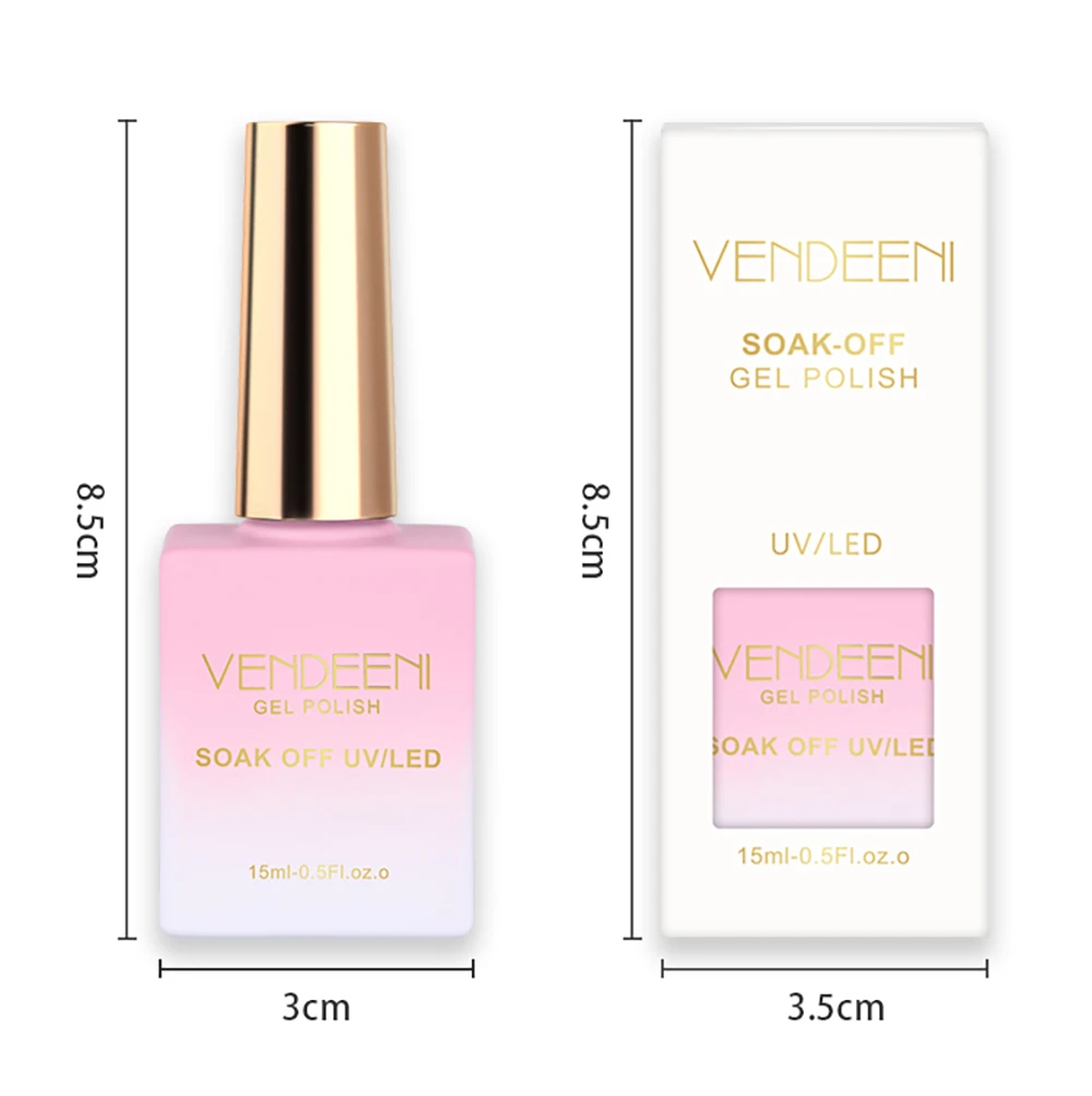 Vendeeni 9 Farben Perlmutt-Farbgel-Nagellack Glänzender Aurora-Effekt UV-Soak-Off-Gel-Lack Meerjungfrauen-Gel-Lack für Nagelkunst – Detail 10