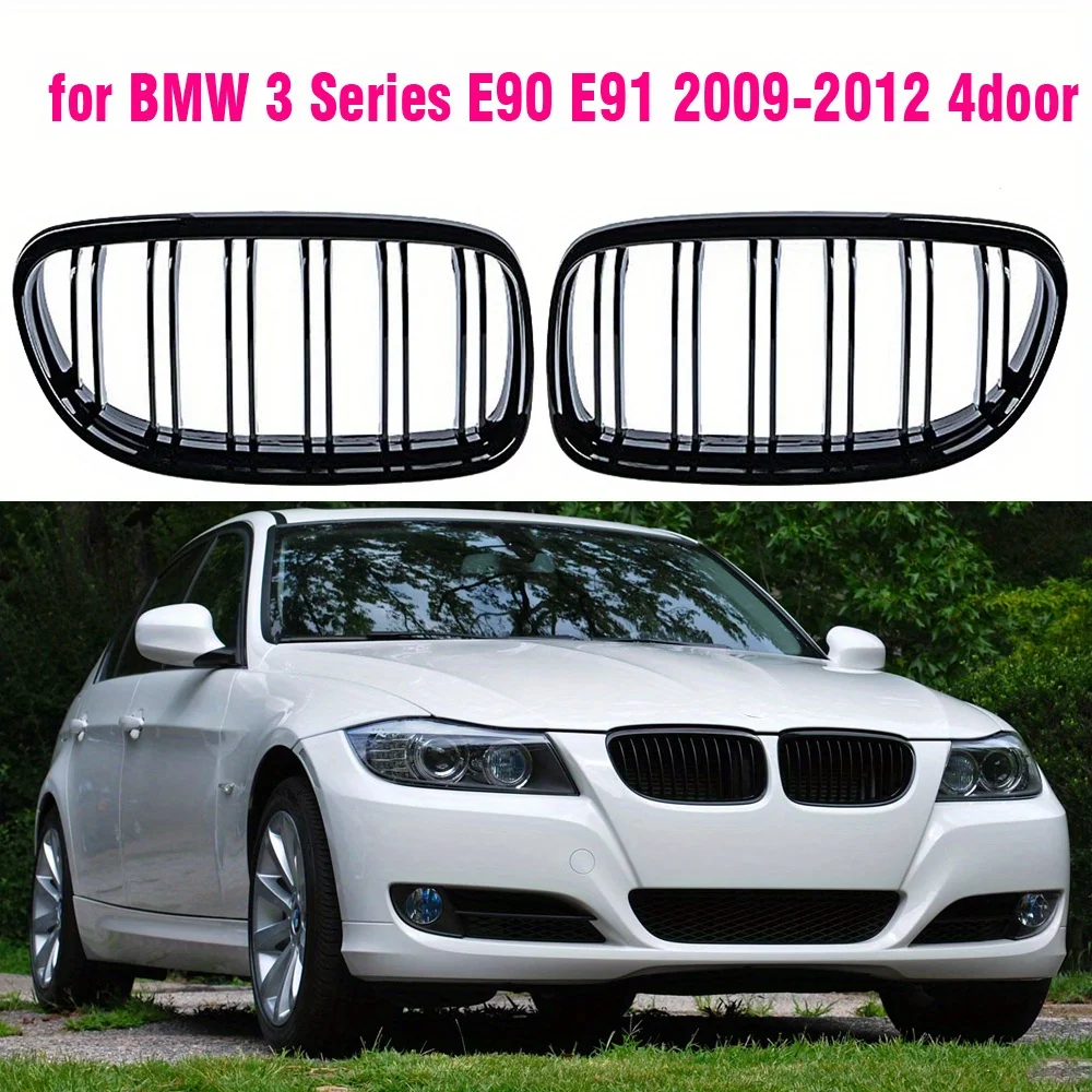 

Suitable for BMW 3 Series E90 Front Bumper Kidney Shaped Grille Racing Grille 2009-2012/all New Appearance Cars