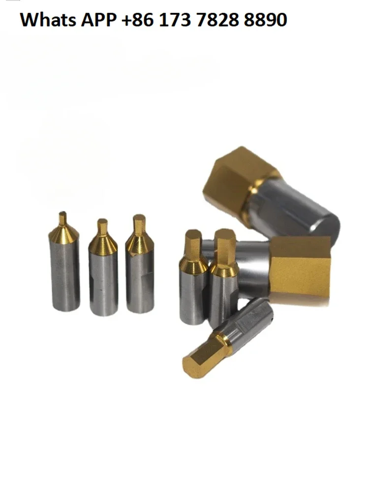 Hexagon/Square/Torx/Spline broaching rotary tool cnc machine punch head cutting rotary broach tool holder