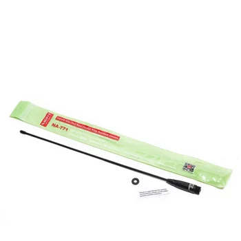 ناغويا NA-771 SMA-ذكر ثنائي النطاق VHF/UHF 144/430 ميجا هرتز هوائي مرن لتحديد المواقع المحمولة Garmin Alpha 100 50 Astro 430 320 220 900