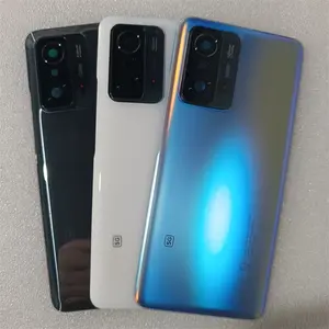 Bilashmart Back Cover Xiaomi 11T Pro 5G / Mi 11T Battery Cover Rear Door Housing Case With Camera Lens Repair Parts