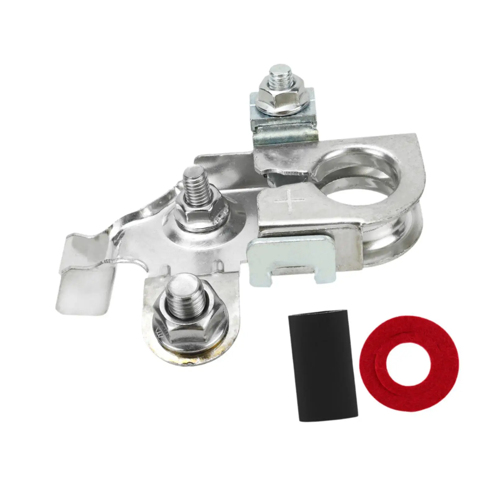 Stainless Steel Positive Battery Terminal Clamp Replacement for Ford Explorer Expedition F150 Flex Cars Trucks