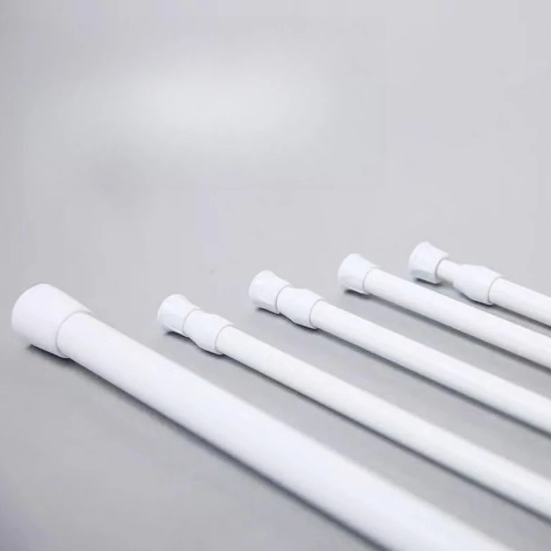 

Curtain Rod Punch-Free Telescopic Rod Balcony Clothes Drying Rods New Single Curtain Rods Installation-Free Clothes Hanging Rack