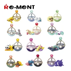 오리지널 REMENT 포켓몬 RE-MENT-드리밍 케이스 3 및 4-미니어처 피규어 PCE, 재고 있음