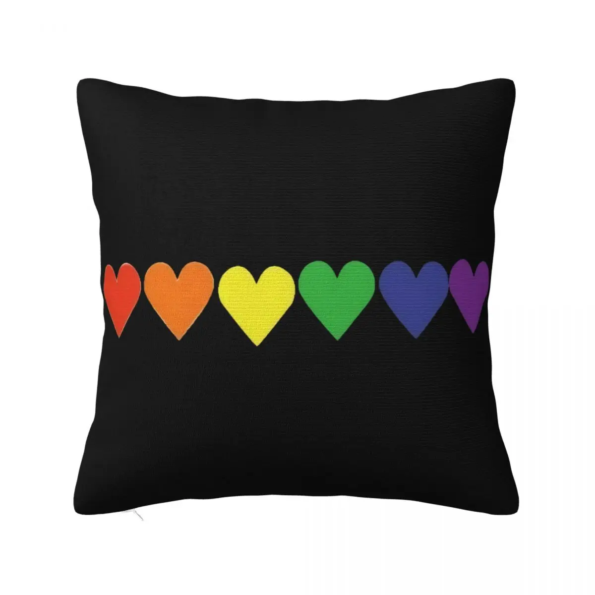 Pride Rainbow Heart Summer Lgbt Pride Lgbtq Gay Top Adult Sm Xxxl On Sale Pride Pillow Case