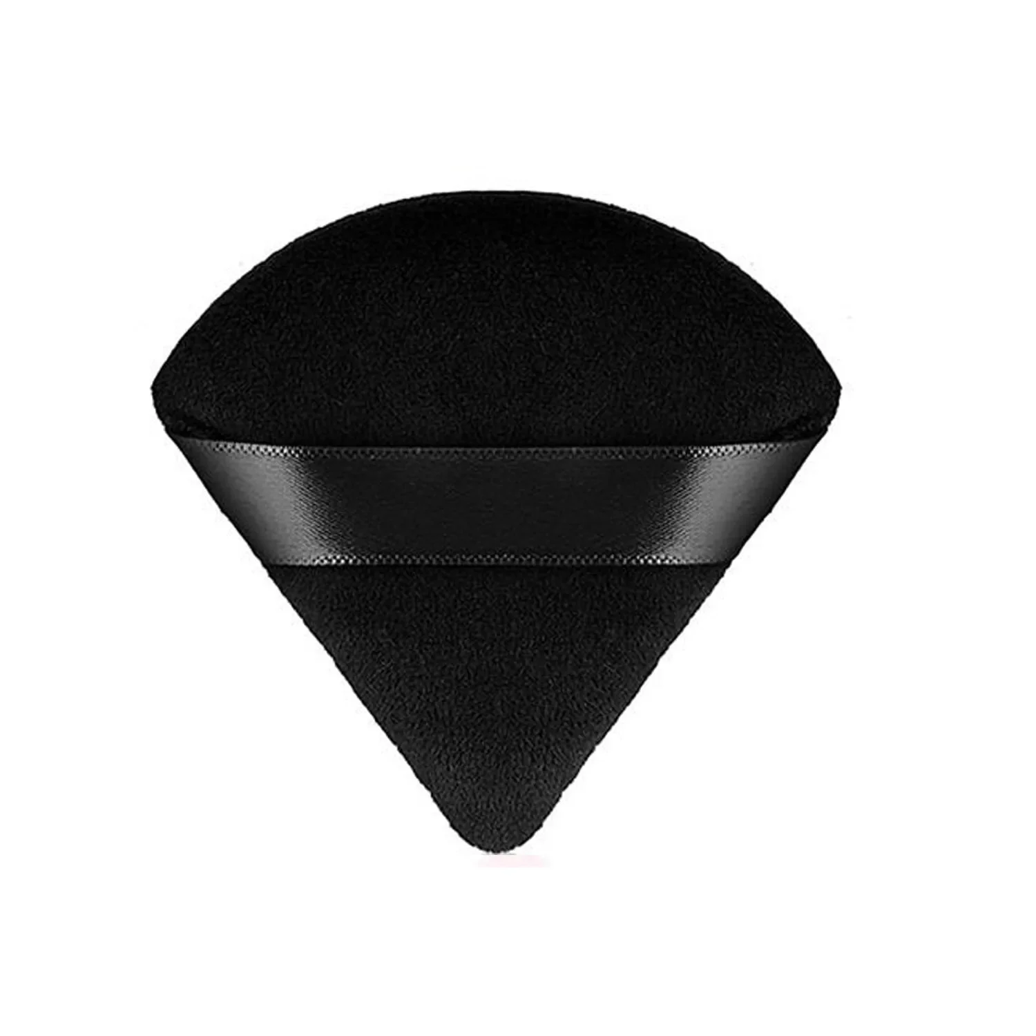 1PC New Soft Cotton Triangle Powder Puff Washable Velvet Sponge Face Powder Puff Face Cosmetics Puff Makeup Accessories