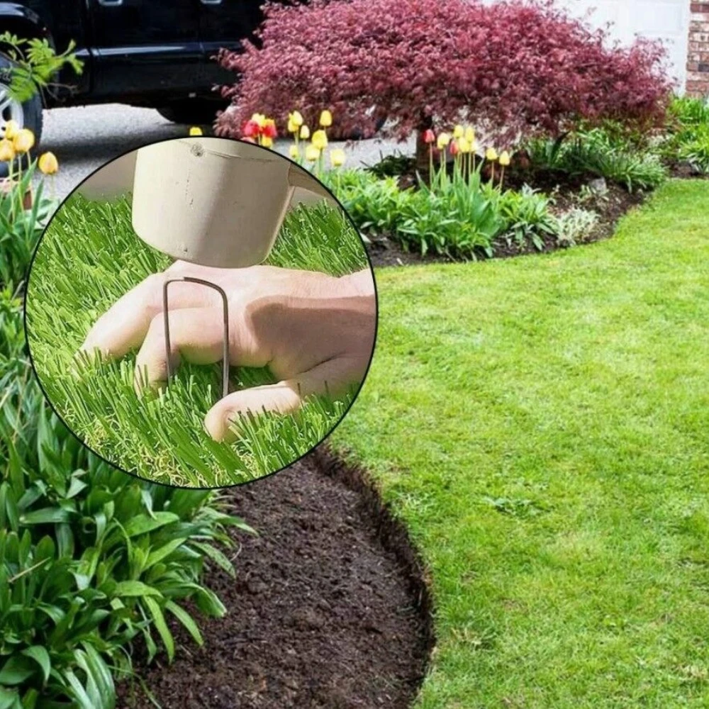 galvanized anti-rust plant greening m-shaped pin flower art decoration fixed u-shaped buckle pin flower insertion pin